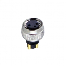 Moldable Connector, A Code - M8 3pin A code female moldable connector, unshielded